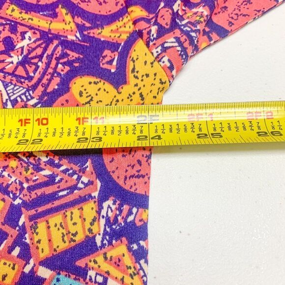 Lularoe IRMA Disney Women Extra Small NEW Minnie Mouse Colorful High Low Hem NWT - Picture 10 of 12